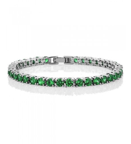 10 00 Round Zirconia Tennis Bracelet