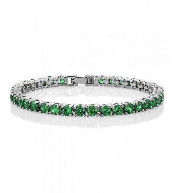 10 00 Round Zirconia Tennis Bracelet