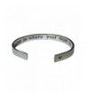 Where Hand Stamped Aluminum Bracelet