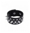 Premium Spike Studded Leather Bracelet