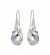 Sterling Moonlight Swarovski Crystals Earrings