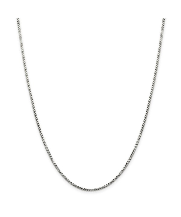 Sterling Silver 1 7mm Diamond Cut Necklace