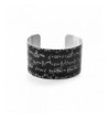 Math Bracelet Equation Chalkboard Aluminium