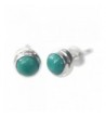 NOVICA Reconstituted Turquoise Sterling Earrings