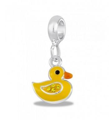 DaVinci Yellow Duck Dangle Bead