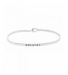 Inspirational BREATHE Positive Engraved Bracelet