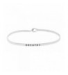 Inspirational BREATHE Positive Engraved Bracelet