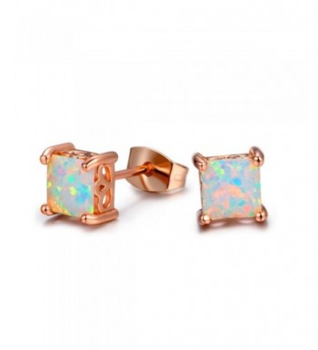 VOLUKA Square Shape Earrings Plated