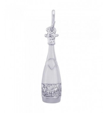 Rembrandt Charms Champagne Bottle Sterling