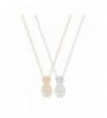 Qiandi Pineapple Statement Necklace Minimalist