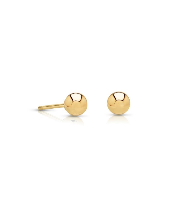 Gold Earrings Extra Small yellow gold