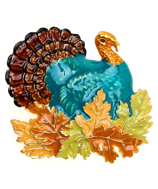 Lova Jewelry Foliage Thanksgiving Enameled