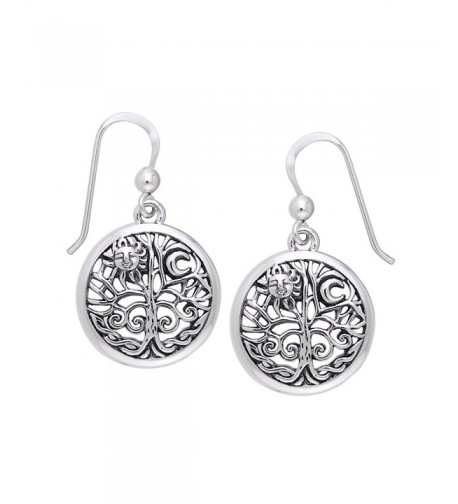 Ancient Filigree Sterling Silver Earrings