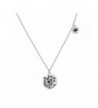 Mother Daughters Sterling Dandelion Necklace