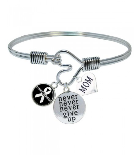 Custom Cancer Awareness Bracelet Jewelry