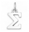 Sterling Silver Charm Greek Letter