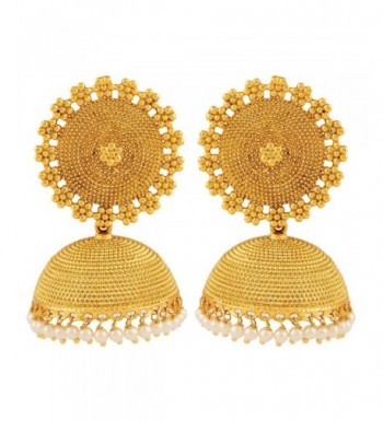 Adwitiya Collection Plated Designer Earring