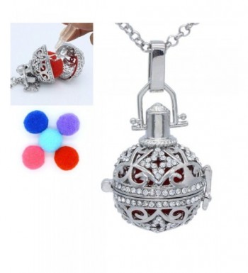 Fragrance Essential Aromatherapy Rhinestone Locket