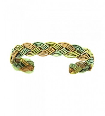 Navajo Artist Copper Braided Bracelet