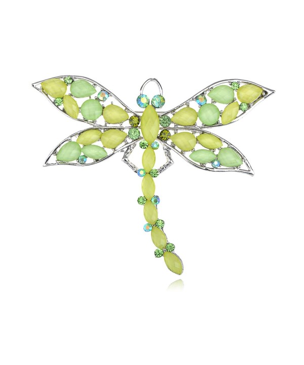 Alilang Elegant Dragonfly Rhinestone Synthetic