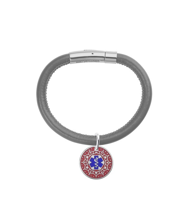 Divoti Engraved Valentine Medical Bracelet