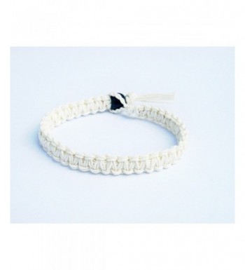 White Surfer Hawaiian Style Bracelet