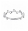 Thorn Stackable Curved Sterling Silver
