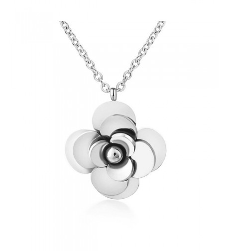 Lazycat Stainless Plated Blossom Necklaces