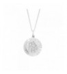 Sterling Silver Christopher Pendant Necklace