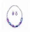 Bleek2Sheek Alexandrite Crystal Necklace Earring