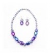 Bleek2Sheek Alexandrite Crystal Necklace Earring