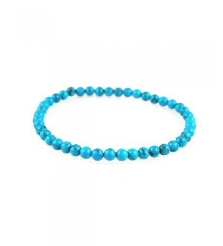 Power Simulated Turquoise Howlite Bracelet