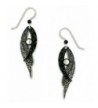 Adajio Sienna Charcoal Folded Earrings