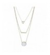 Fettero Natural Layered Necklace Turquoise