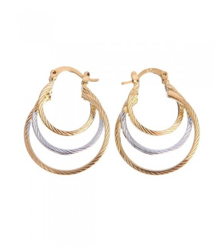 Followmoon Gold Plated Womens Earrings