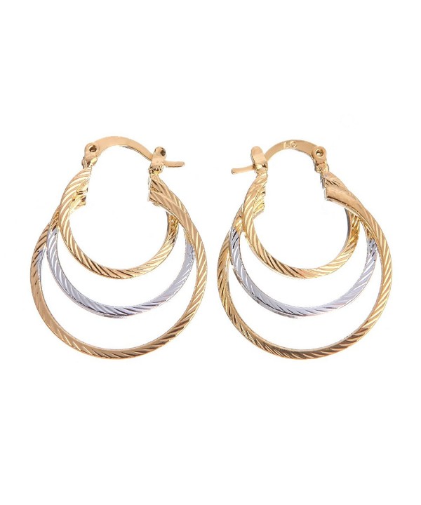 Followmoon Gold Plated Womens Earrings