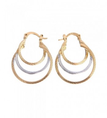 Followmoon Gold Plated Womens Earrings