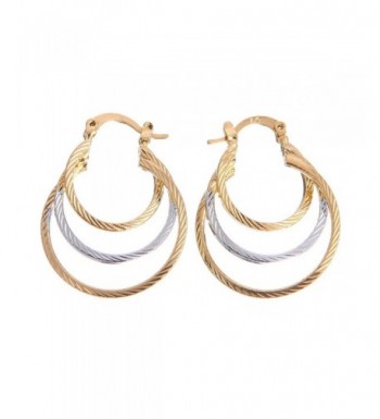 Followmoon Gold Plated Womens Earrings