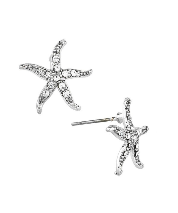 Liavys Starfish Fashionable Earrings Sparkling