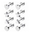 JOERICA Pairs Stainless Earrings Silver tone