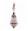 Crystal Faceted Pendulum Healing Sterling