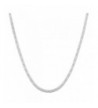 Sterling Silver 2 4 mm Popcorn Chain