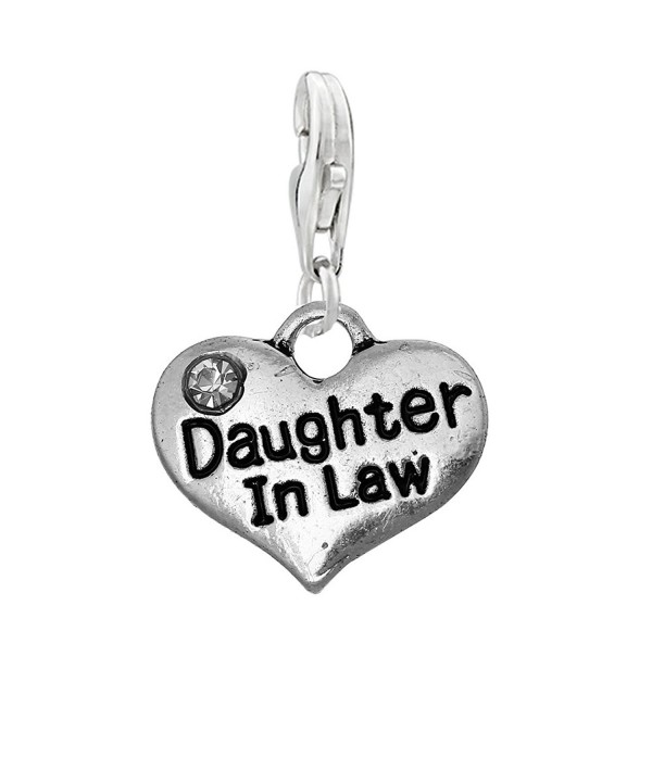 Daughter Heart Pendant Bracelet Necklace
