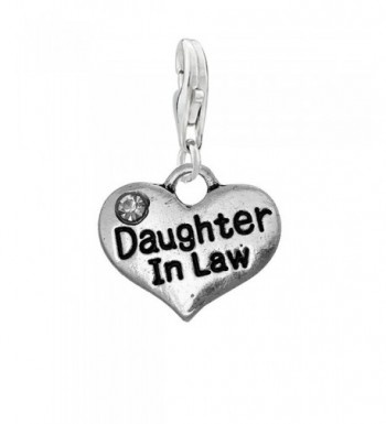 Daughter Heart Pendant Bracelet Necklace