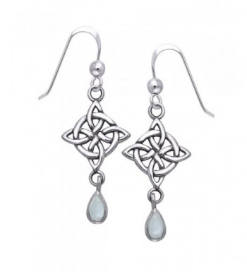 Sterling Silver Four Point Moonstone Teardrops