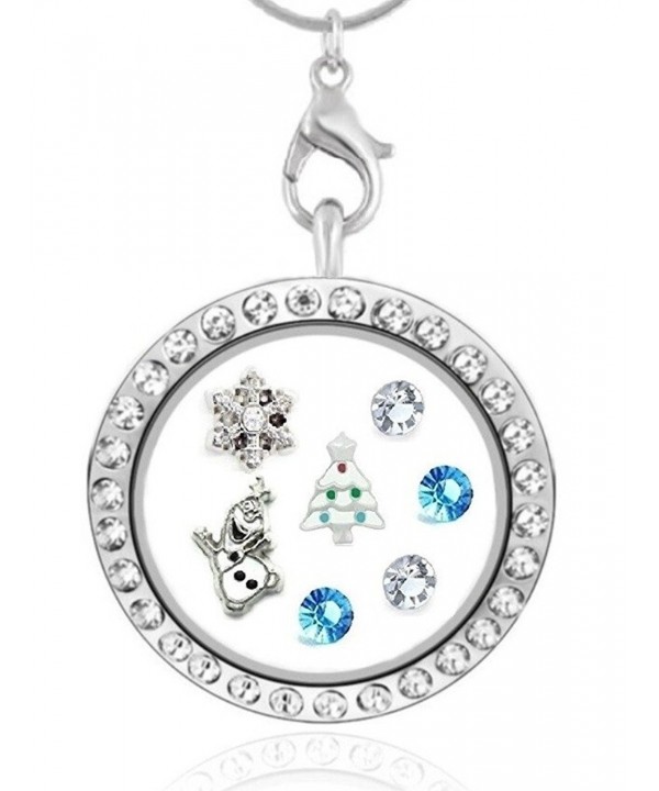 Cherityne Season Crystal Floating Necklace