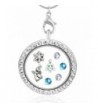 Cherityne Season Crystal Floating Necklace