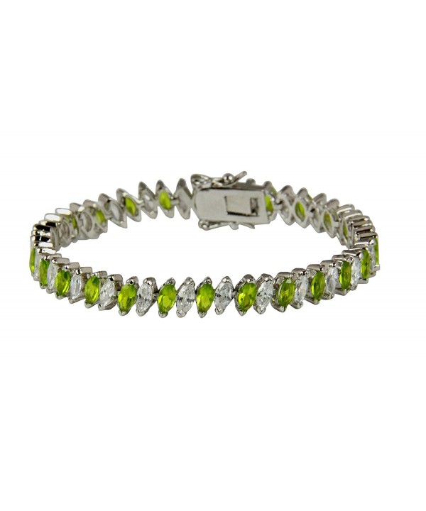 3030003 Tennis Bracelet Fashion Marquise