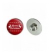 Merry Christmas Holiday Reindeer Pinback