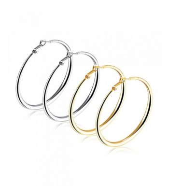 White Yellow Plated Earrings 40 70mm